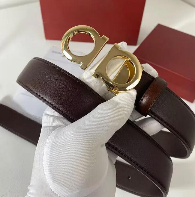 fashion belt man leather belt luxury belts designer for men big Smooth buckle classic fashion mens AA