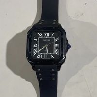Rubber strap black face