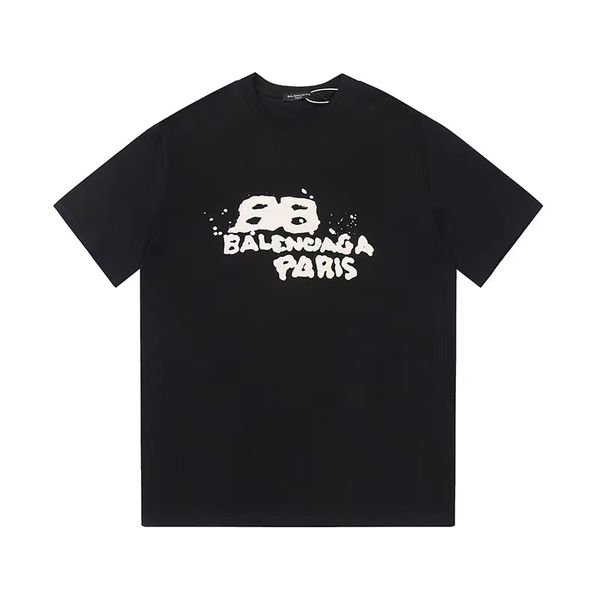 Men's T-shirt, Women's T-shirt, Designer T-shirt, High quality letter layer printed short sleeved loose casual T-shirt, 100% pure cotton men's and women's top PG