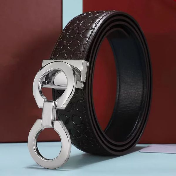 Belt Designers Belt classic buckle genuine leather belt 16 styles belts luxury aa 675542 724127 unisex men women adjustable letter belts