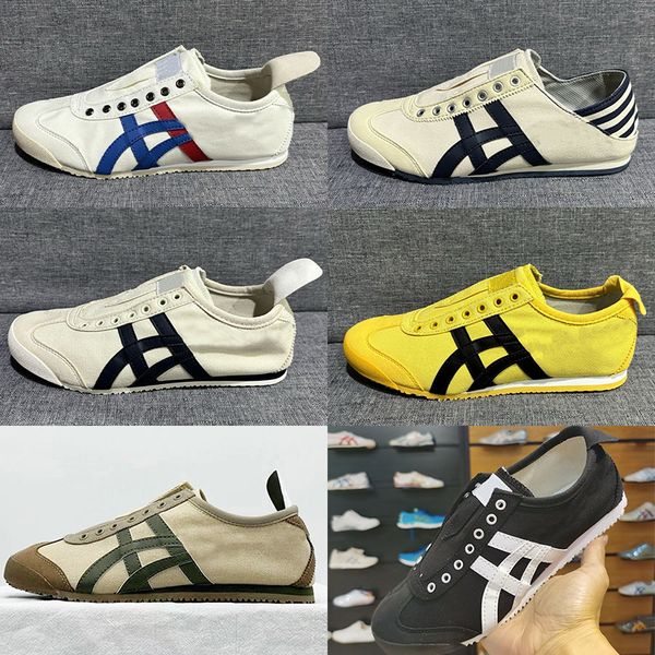 Designer Mexico 66 Shoes Tiger Sneakers Slip On Men Trainers Fashion Canvas Shoes Outdoor Sports Women Jogging Casual Shoes 823